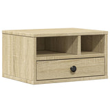 Vidaxl -printerboks 40x32x22,5 cm Property Wood Sonoma Oak Farvet