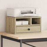 VidaXL Druckerschrank 40x32x22,5 cm, Holzwerkstoff Sonoma-Eiche-farben