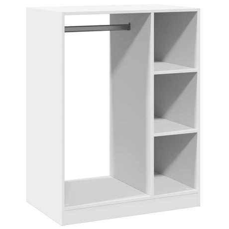 Vidaxx Kleiderschrank 77x48x102 cm Holzwerkstoff weiß