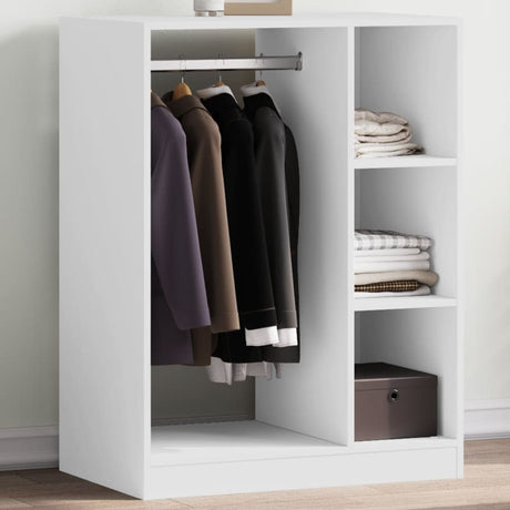 Vidaxx Kleiderschrank 77x48x102 cm Holzwerkstoff weiß