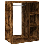 Vidaxl Wardrobe 77x48x102 cm en bois pratiqué chêne fumé coloré