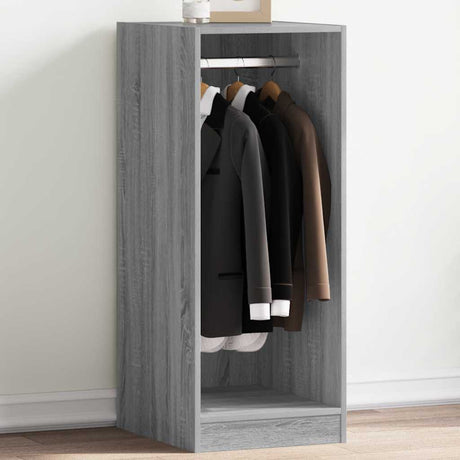 Vidaxx Kleiderschrank 48x41x102 cm Holzwerkstoff Sonoma-Eiche grau
