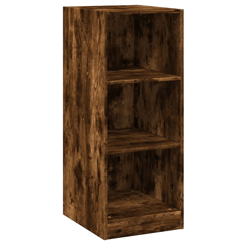 Vidaxl Kleederschaf 48x41x102 cm Propertéiert Holz gefëmmt Oak faarweg