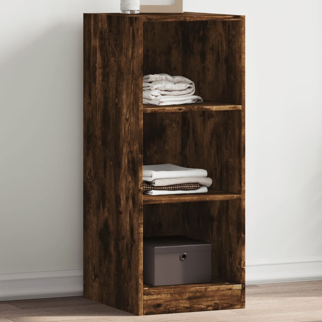 Vidaxl garderobe 48x41x102 cm eiendommers røkt eik farget