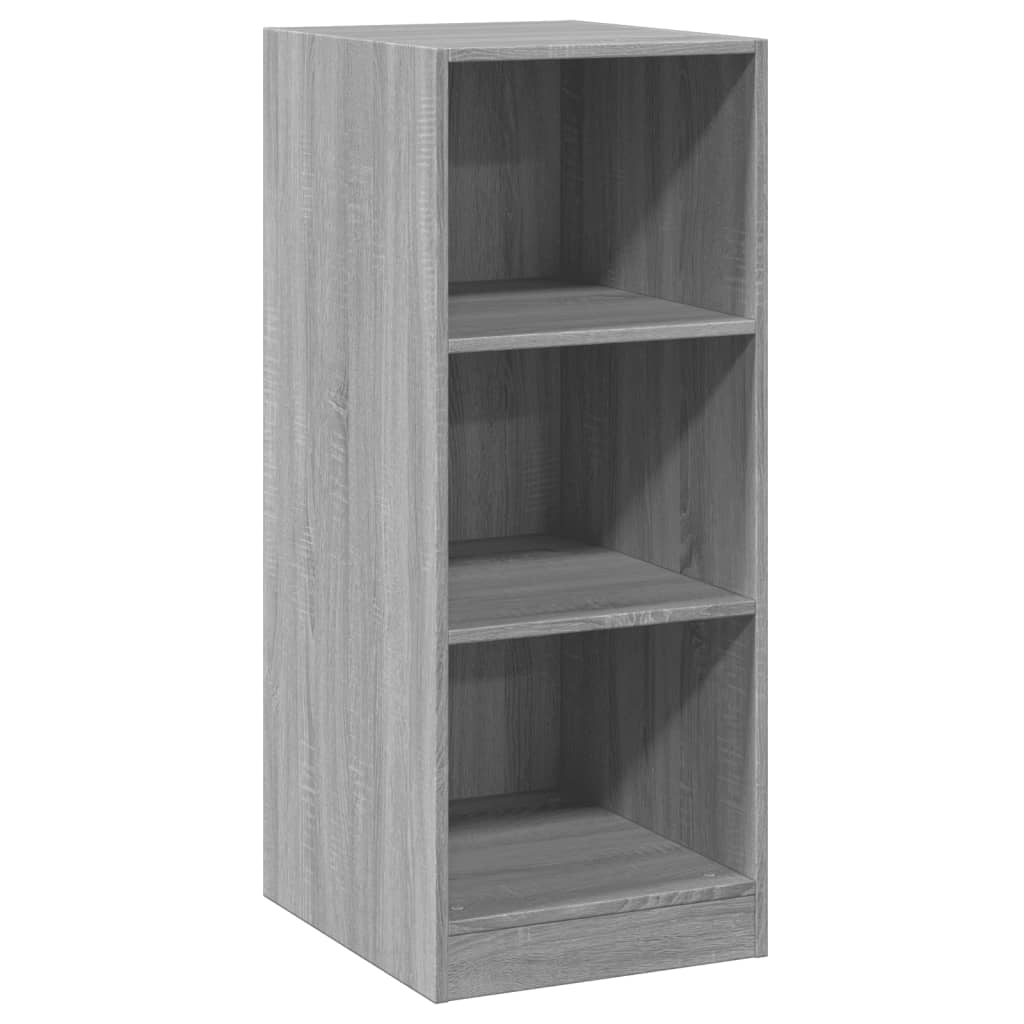 VIDAXL -Garderobe 48x41x102 cm praktisch Holzgrau Sonoma Eichefarbe