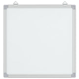 Vidaxx Whiteboard magnetisch 60x60x1,7 cm Aluminium