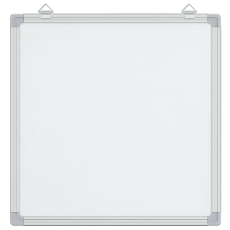 Vidaxx Whiteboard magnetisch 60x60x1,7 cm Aluminium