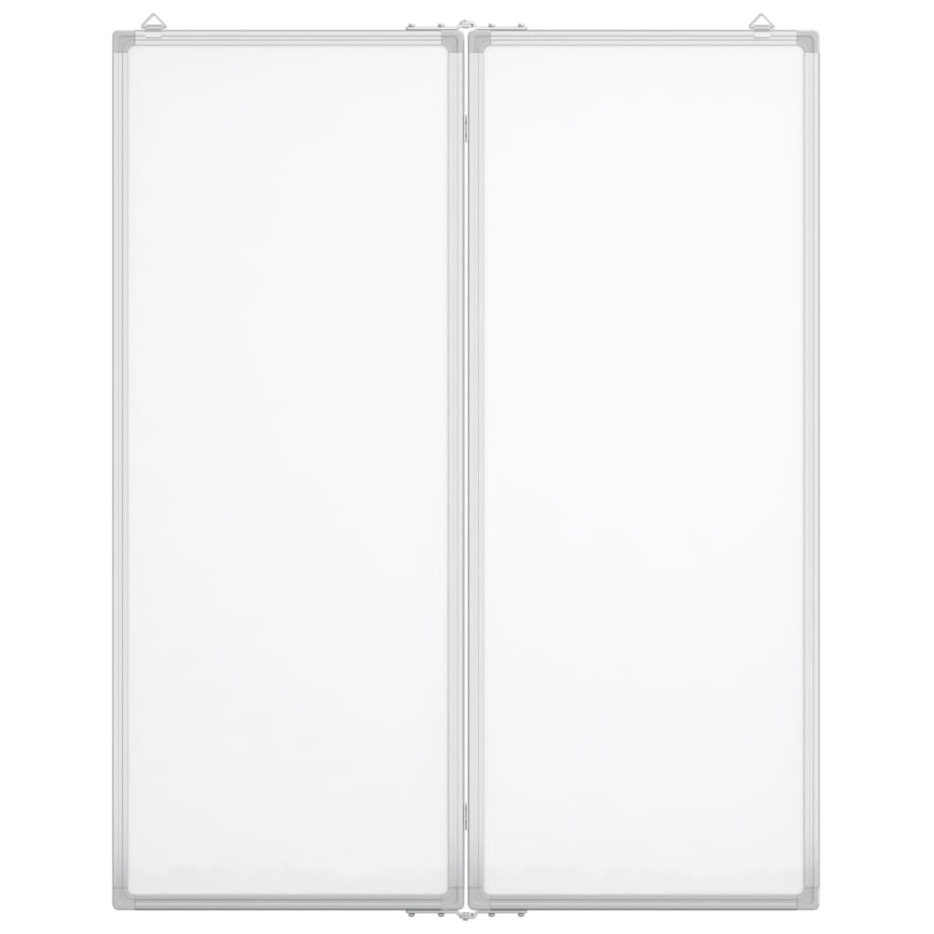 Vidaxl Whiteboard Magnetically foldable 80x100x1.7 cm aluminum