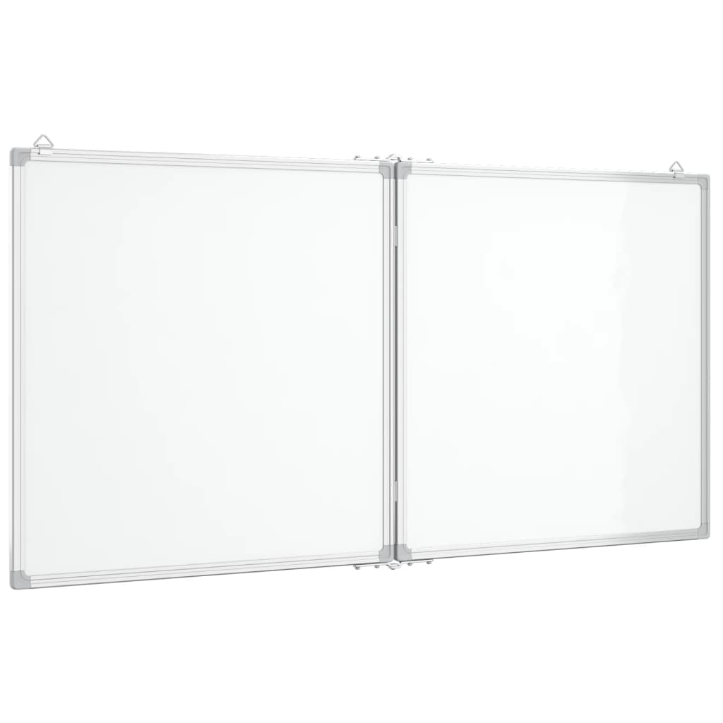 Vidaxl Whiteboard Magnetisch faltbar 120 x 60 x 1,7 cm Aluminium