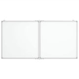 Vidaxx magnetisches faltbares Whiteboard 120x60x1,7 cm Aluminium