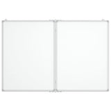 Vidaxl Whiteboard Magnétiquement pliable 120x100x1,7 cm Aluminium