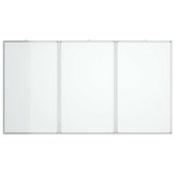 Vidaxx magnetisches faltbares Whiteboard 120x80x1,7 cm Aluminium
