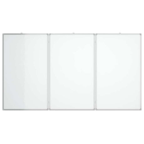 Vidaxx magnetisches faltbares Whiteboard 120x80x1,7 cm Aluminium