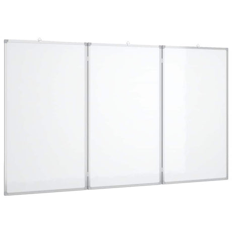Vidaxx magnetisches faltbares Whiteboard 120x100x1,7 cm Aluminium