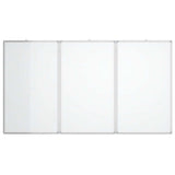 Vidaxx magnetisches faltbares Whiteboard 120x100x1,7 cm Aluminium