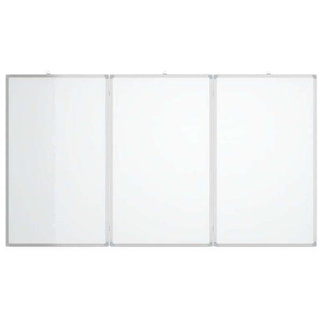 Vidaxx magnetisches faltbares Whiteboard 120x100x1,7 cm Aluminium