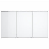 Vidaxl Whiteboard Magnetisk sammenfoldelig 120x100x1,7 cm aluminium