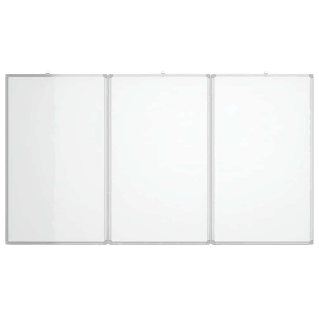 Vidaxx magnetisches faltbares Whiteboard 150x80x1,7 cm Aluminium