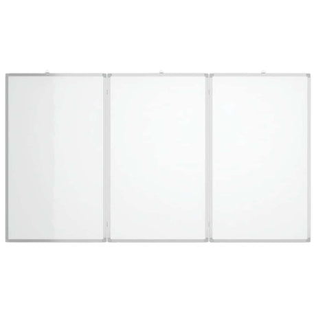 Vidaxx magnetisches faltbares Whiteboard 150x80x1,7 cm Aluminium