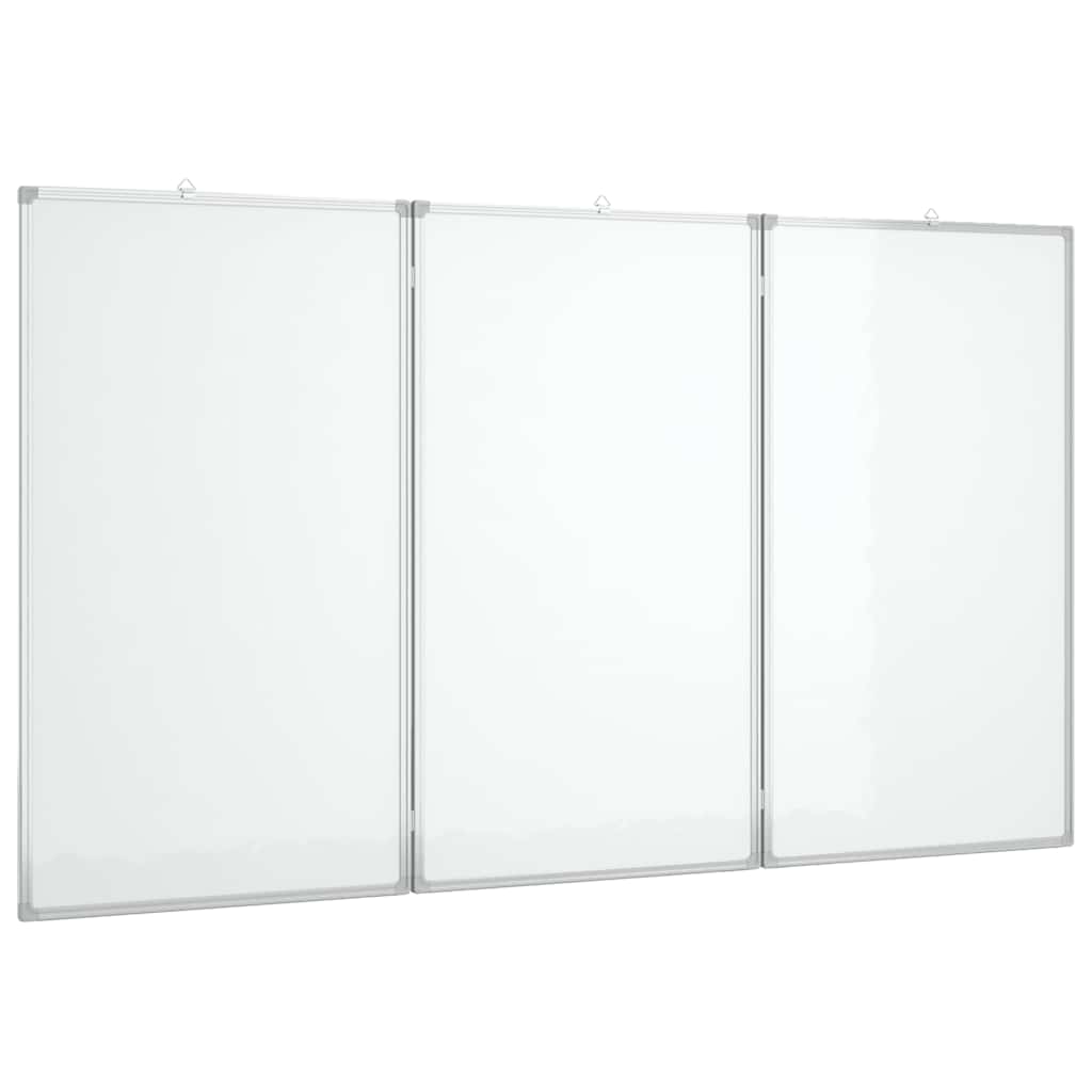 Vidaxx magnetisches faltbares Whiteboard 150x100x1,7 cm Aluminium