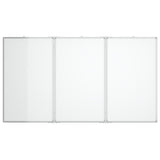 Vidaxl whiteboard magnetisch inklapbaar 150x100x1,7 cm aluminium