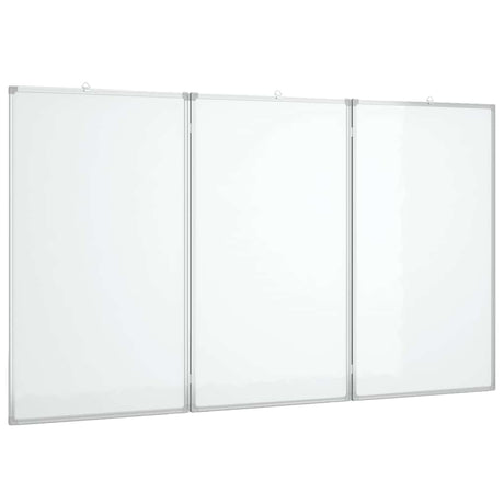 Vidaxx magnetisches faltbares Whiteboard 180x80x1,7 cm Aluminium