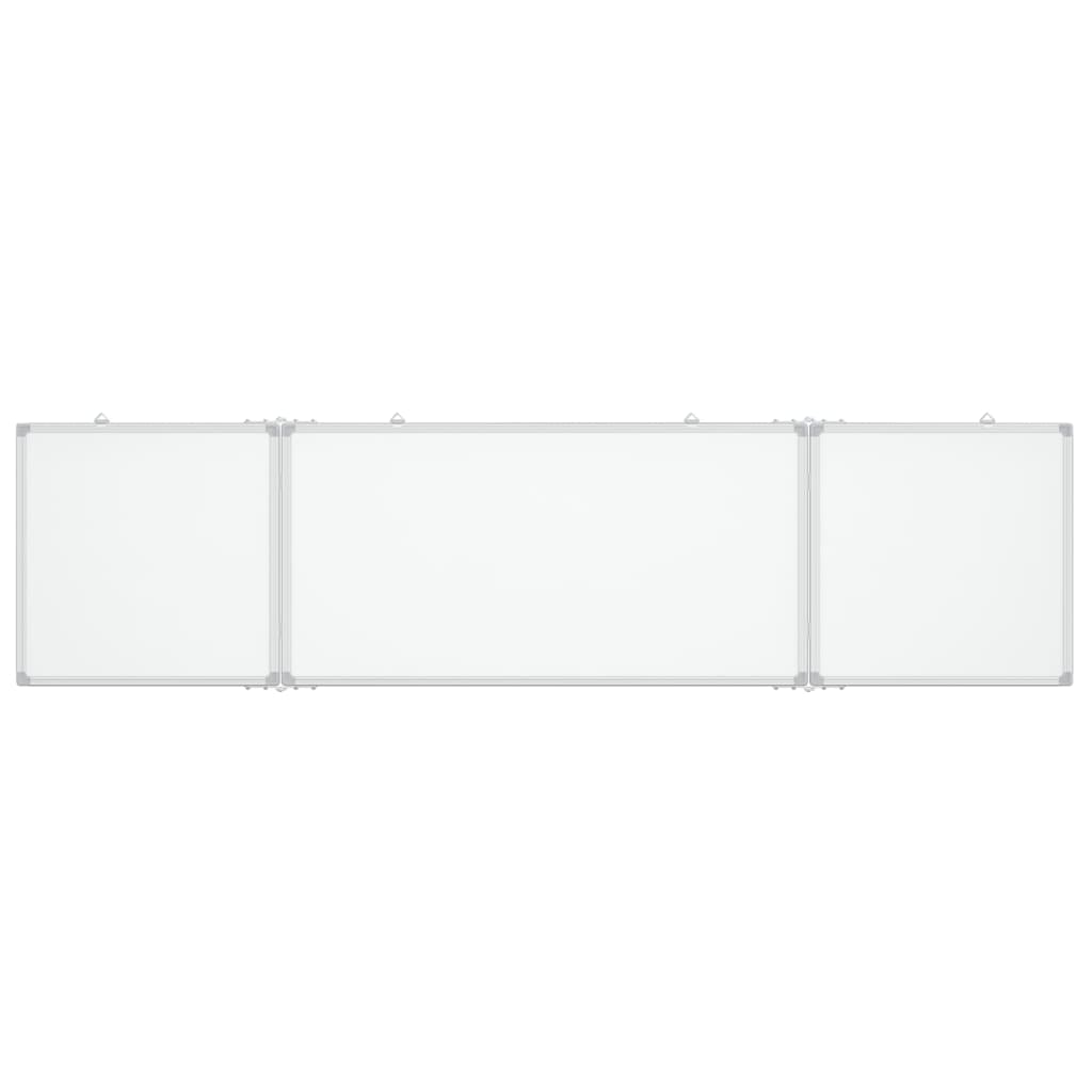 Vidaxl Whiteboard Magnetisch faltbar 160 x 40 x 1,7 cm Aluminium