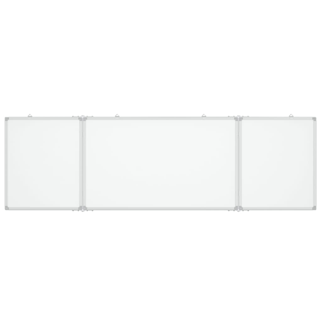 Vidaxl Whiteboard Magnetically foldable 160x50x1.7 cm aluminum