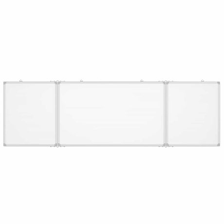VidaXL Magnetisches faltbares Whiteboard 160x50x1,7 cm Aluminium
