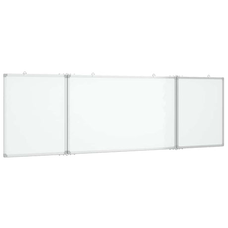 VidaXL Magnetisches faltbares Whiteboard 160x60x1,7 cm Aluminium