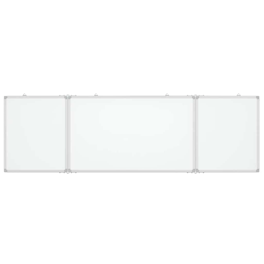 VidaXL Magnetisches faltbares Whiteboard 160x60x1,7 cm Aluminium