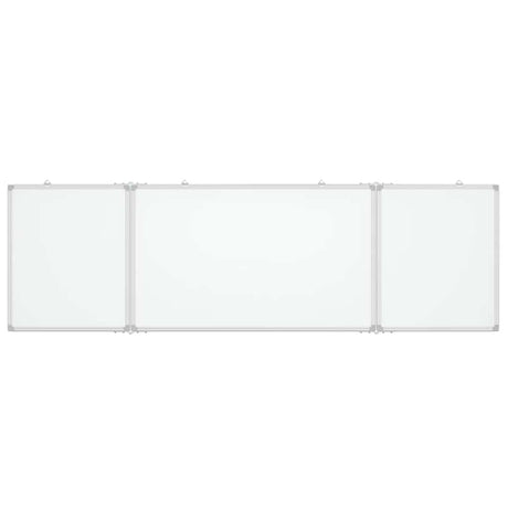 VidaXL Magnetisches faltbares Whiteboard 160x60x1,7 cm Aluminium