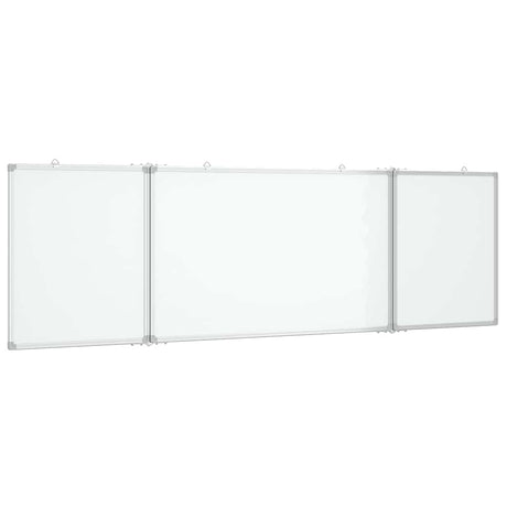 VidaXL Magnetisches faltbares Whiteboard 200x60x1,7 cm Aluminium