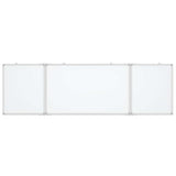 VidaXL Magnetisches faltbares Whiteboard 200x60x1,7 cm Aluminium