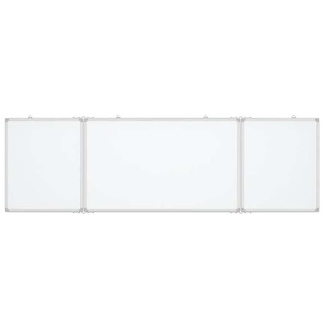 VidaXL Magnetisches faltbares Whiteboard 200x60x1,7 cm Aluminium