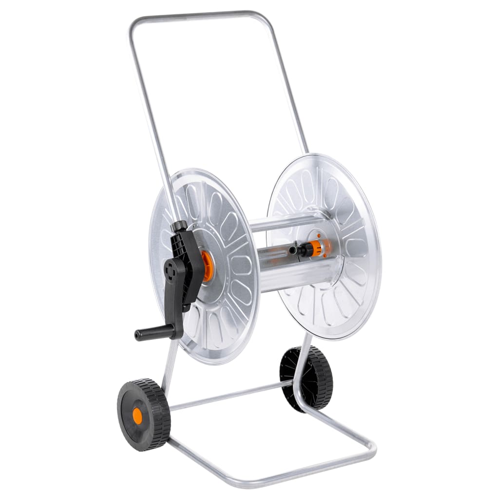 Vidaxl tuinslangkar voor 80 m 1 2 of 50 m 3 4 slang staal