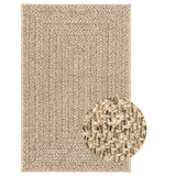 Vidaxl rug Zizur inside and outside 240x340 cm jute look