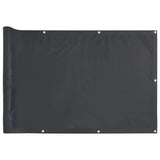 Vidaxx Balkonschirm 800x75 cm PVC Anthrazit
