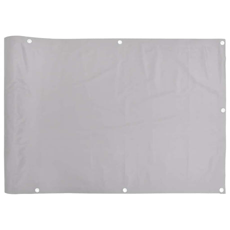 Vidaxx Balkonschirm 500x75 cm PVC grau