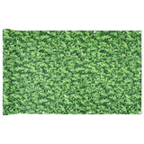 VidaXL Balkonschirm Pflanzenmuster 300x75 cm PVC grün
