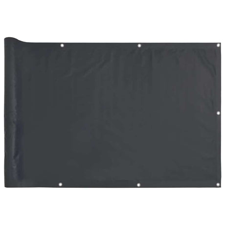 Vidaxx Balkonschirm 400x90 cm PVC Anthrazit