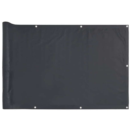 Vidaxx Balkonschirm 500x90 cm PVC Anthrazit