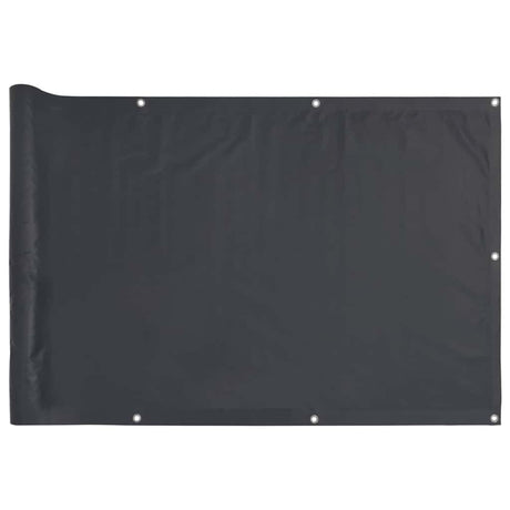 Vidaxx Balkonschirm 600x90 cm PVC Anthrazit