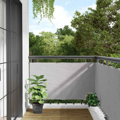 Vidaxx Balkonschirm 400x90 cm PVC grau