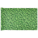 VidaXL Balkonschirm Pflanzenmuster 700x90 cm PVC grün