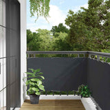 Vidaxx Balkonschirm 300x120 cm PVC Anthrazit