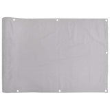 Vidaxx Balkonschirm 300x120 cm PVC grau