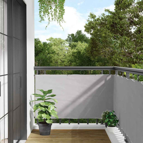 Vidaxx Balkonschirm 300x120 cm PVC grau