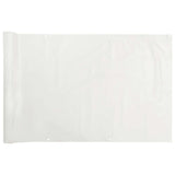 Vidaxx Balkonschirm 300x120 cm PVC weiß