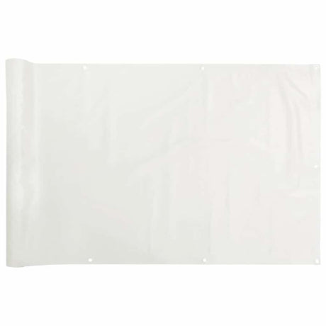 Vidaxx Balkonschirm 800x120 cm PVC weiß